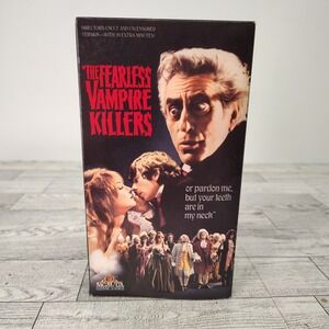 Fearless Vampire Killers VHS Tape Director Cut Uncensored Horror Comedy Polanski